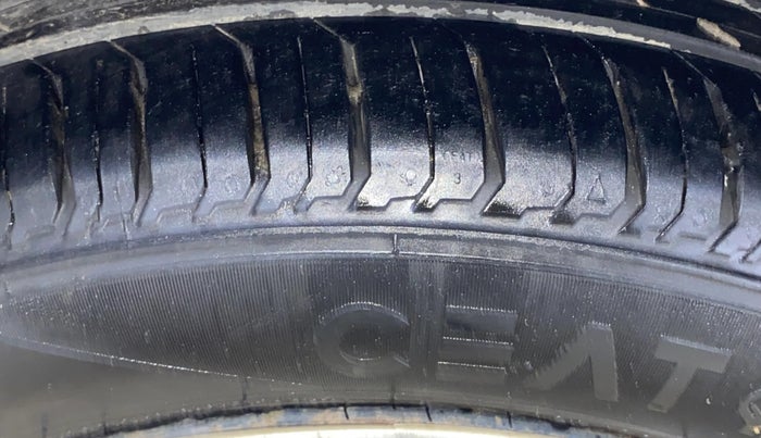 2016 Tata Zest XM PETROL, Petrol, Manual, 60,688 km, Right Rear Tyre Tread