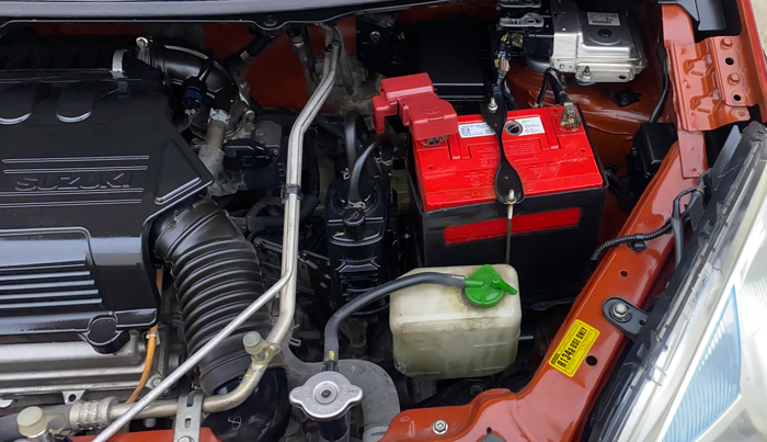 2017 Maruti Wagon R 1.0 VXI AMT, Petrol, Automatic, 58,211 km, Engine View - Left