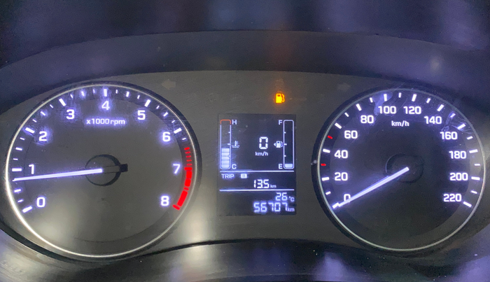 2014 Hyundai Elite i20 MAGNA 1.2, Petrol, Manual, 56,694 km, Odometer Image