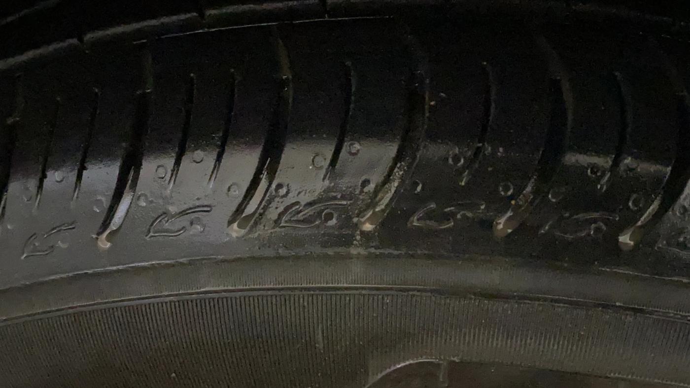 2018 Maruti Baleno DELTA PETROL 1.2, Petrol, Manual, 59,519 km, Left Front Tyre Tread