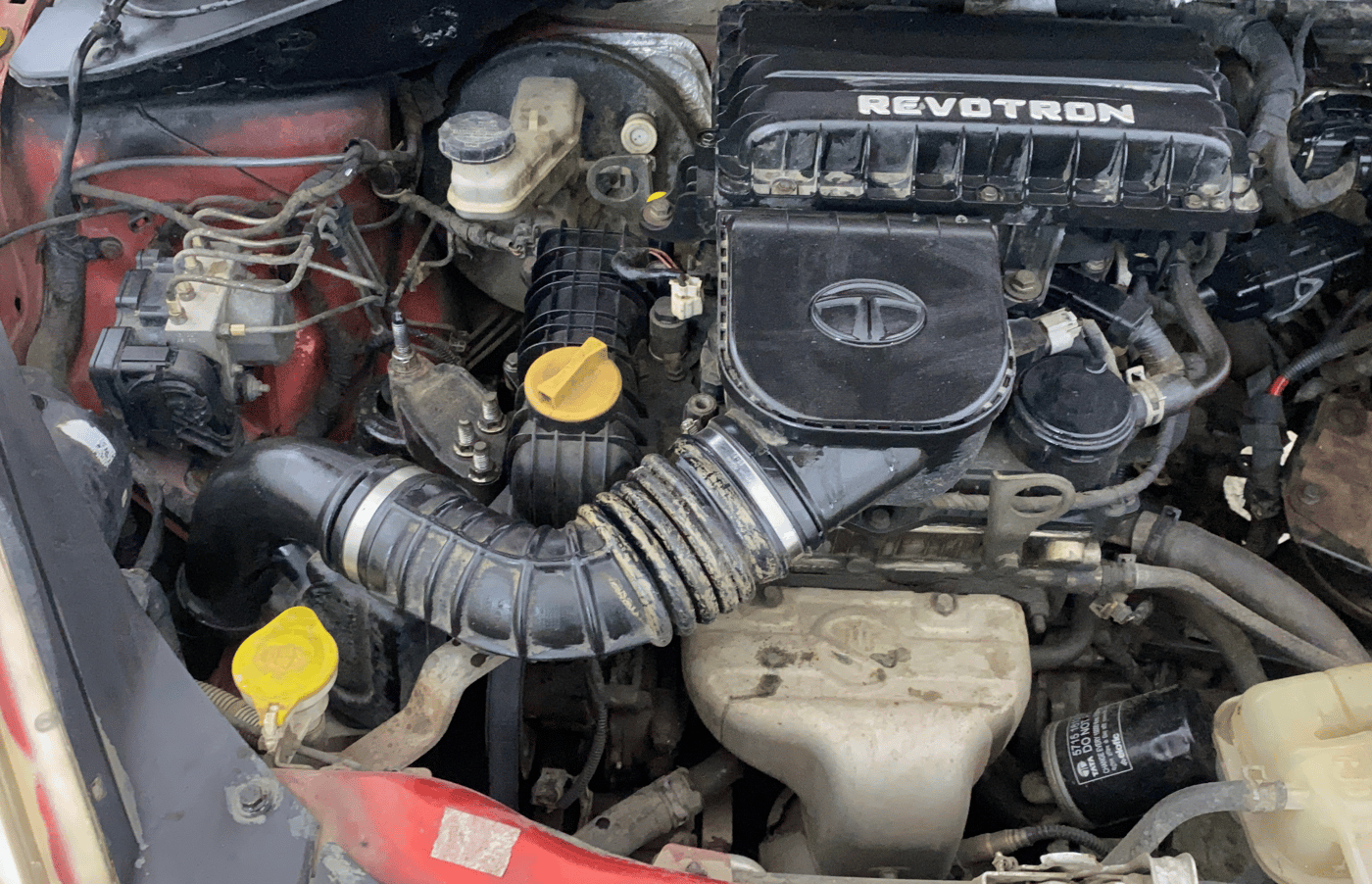 2017 Tata Tiago XZ PETROL, Petrol, Manual, 91,249 km, Engine View - Right