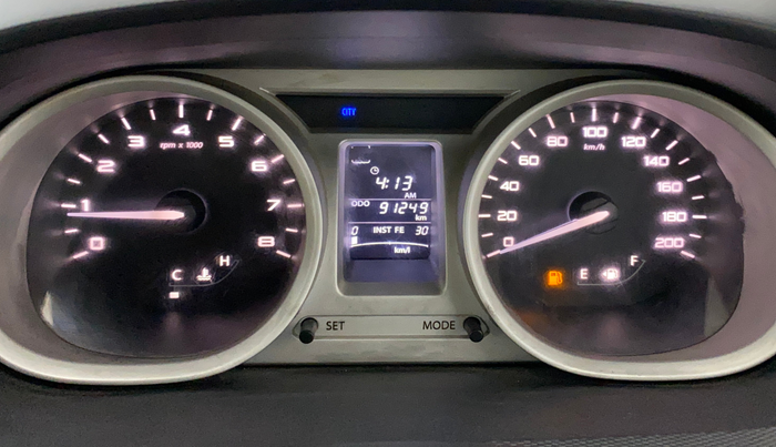 2017 Tata Tiago XZ PETROL, Petrol, Manual, 91,249 km, Odometer Image