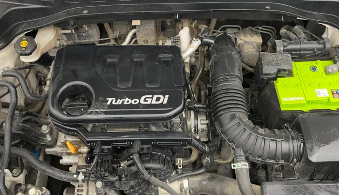 2020 KIA SONET HTX 1.0 IMT, Petrol, Manual, 77,635 km, Engine View