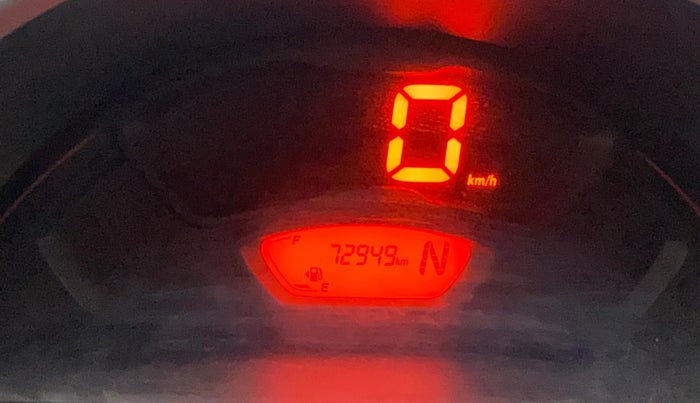 2019 Maruti S PRESSO VXI PLUS AMT, Petrol, Automatic, 72,936 km, Odometer Image