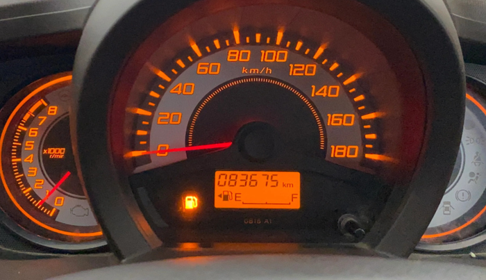 2013 Honda Brio S MT, Petrol, Manual, 83,654 km, Odometer Image