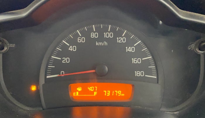 2014 Maruti Celerio VXI, CNG, Manual, 73,177 km, Odometer Image