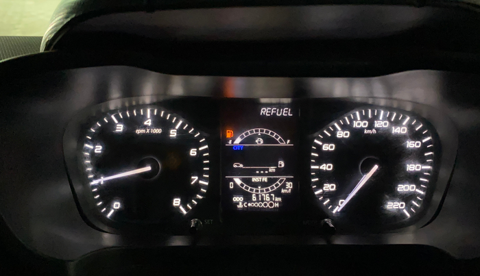 2020 Tata ALTROZ XE PETROL, Petrol, Manual, 61,819 km, Odometer Image