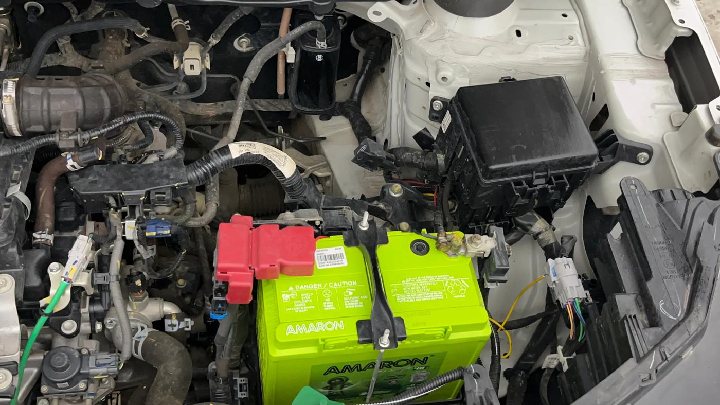 2023 Maruti BREZZA VXI SMART HYBRID, Petrol, Manual, 45,553 km, Engine View - Left