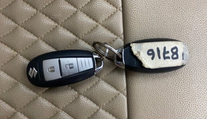 2018 Maruti Ertiga ZXI+, Petrol, Manual, 95,323 km, Key Close Up