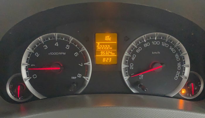 2018 Maruti Ertiga ZXI+, Petrol, Manual, 95,323 km, Odometer Image