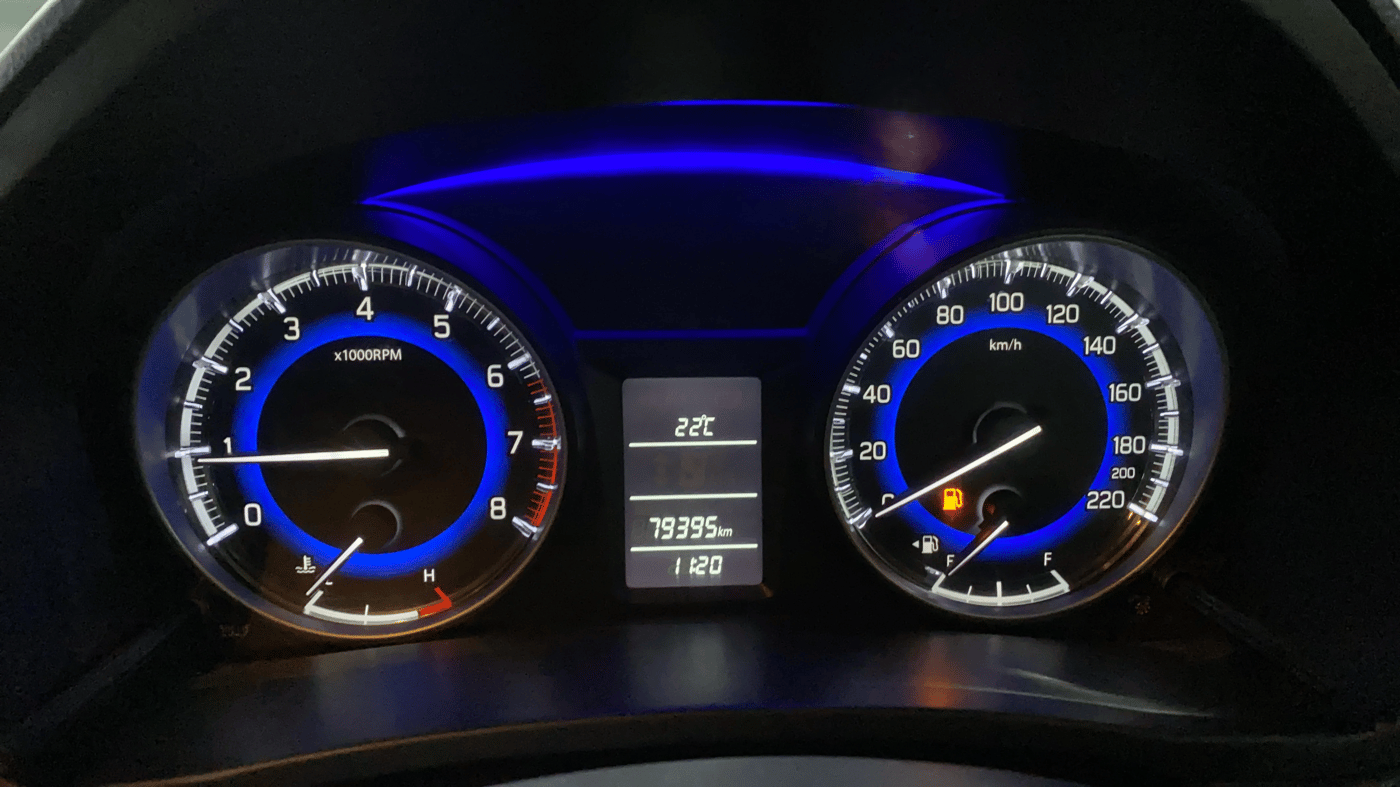 2019 Maruti Baleno DELTA PETROL 1.2, Petrol, Manual, 79,445 km, Odometer Image