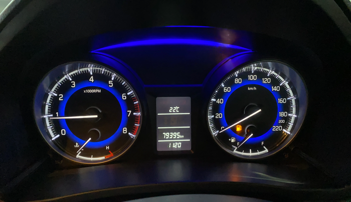 2019 Maruti Baleno DELTA PETROL 1.2, Petrol, Manual, 79,366 km, Odometer Image