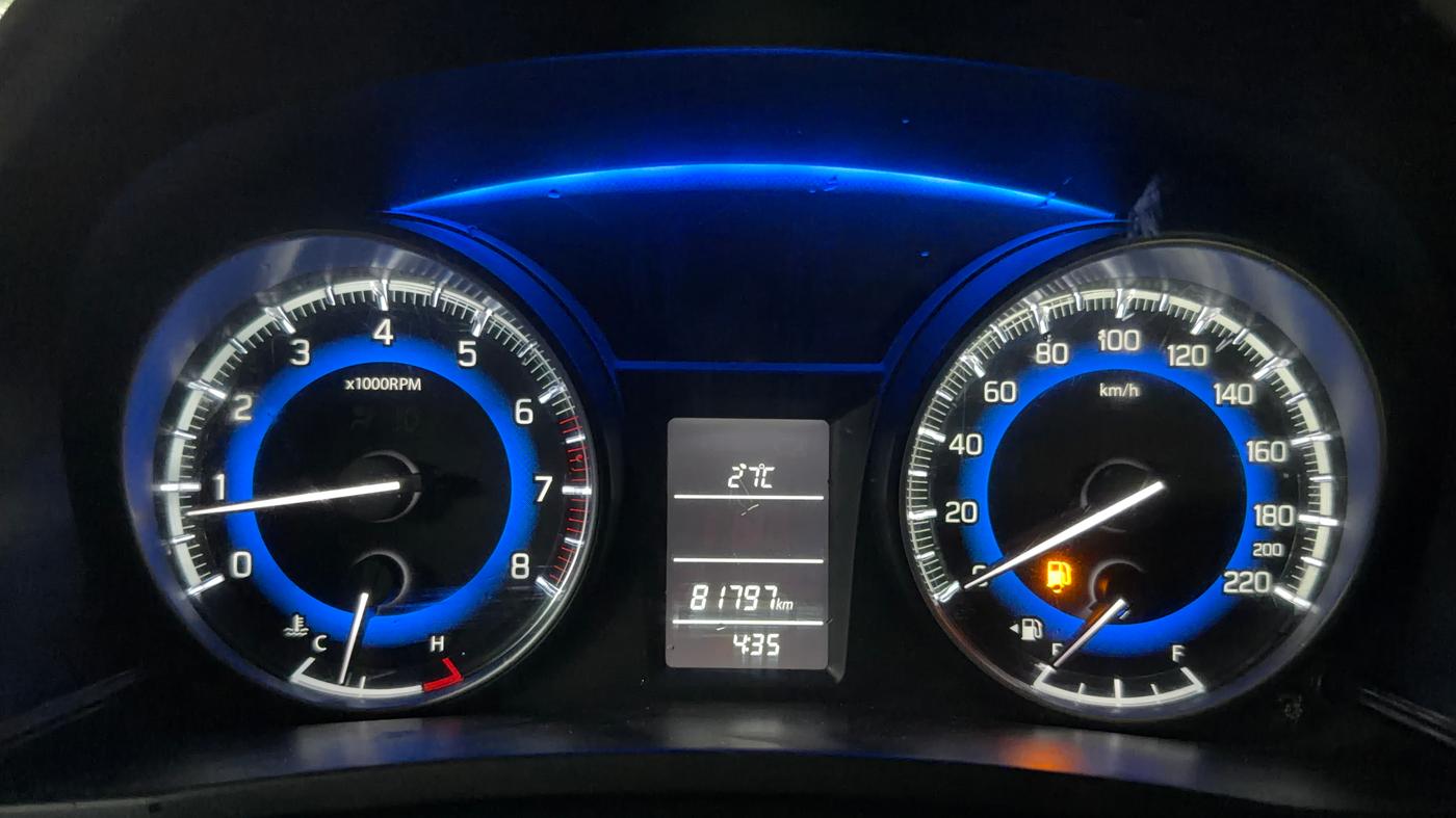 2018 Maruti Baleno DELTA PETROL 1.2, Petrol, Manual, 81,787 km, Odometer Image