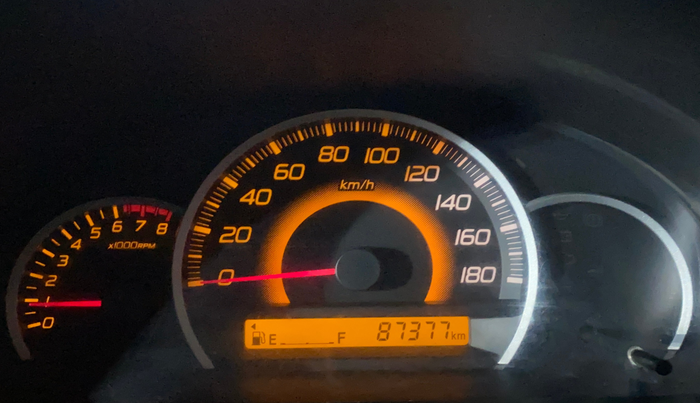 2013 Maruti Wagon R 1.0 VXI  ABS-AIRBAG, Petrol, Manual, 87,357 km, Odometer Image