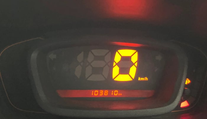 2017 Renault Kwid RXT 1.0, Petrol, Manual, 1,03,756 km, Odometer Image