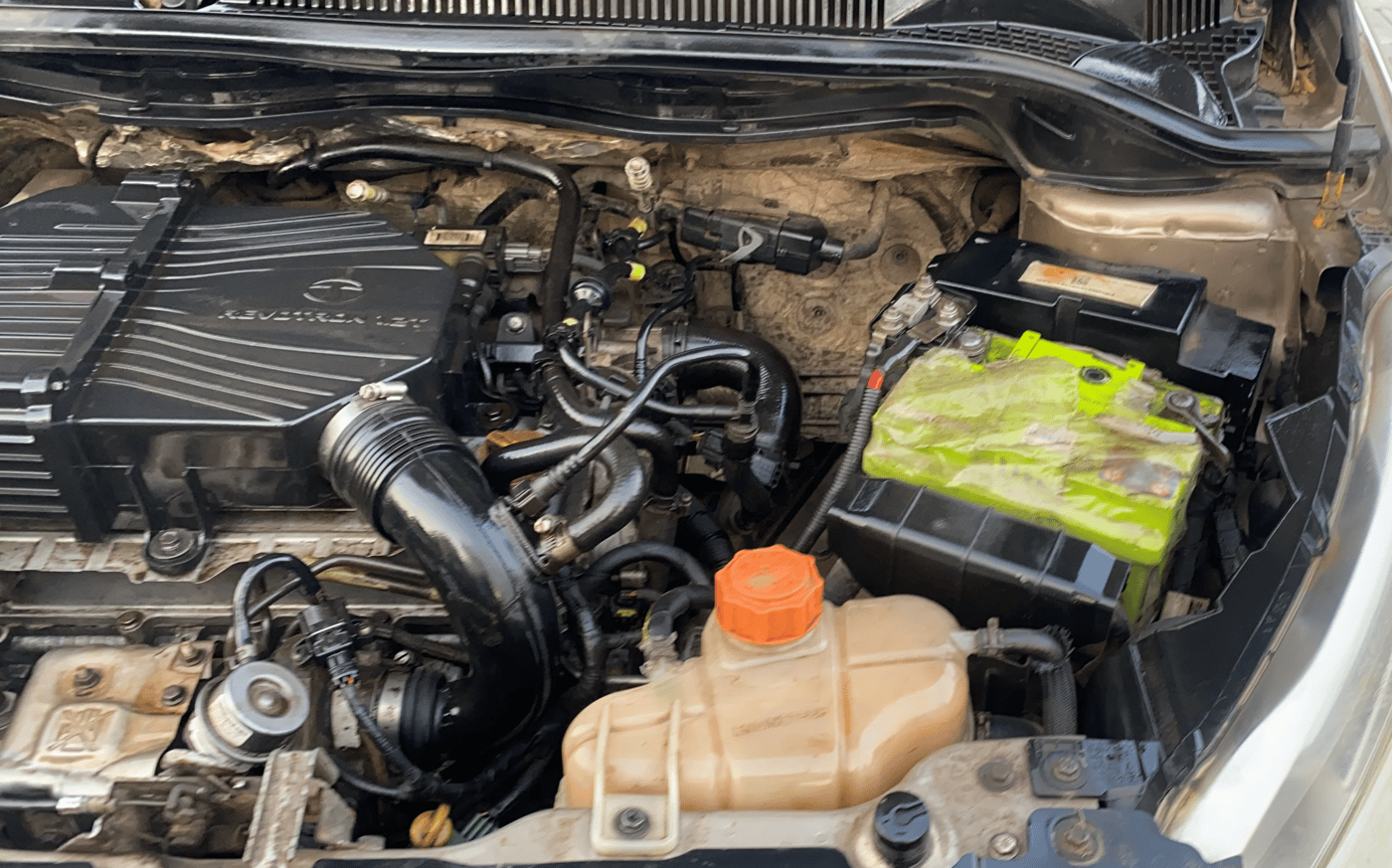 2016 Tata Zest XMS PETROL, Petrol, Manual, 96,724 km, Engine View - Left