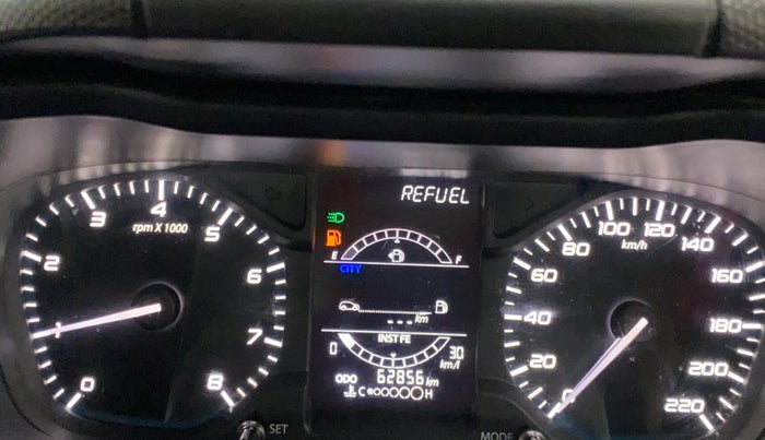 2022 Tata ALTROZ XZ PETROL, Petrol, Manual, 62,856 km, Odometer Image