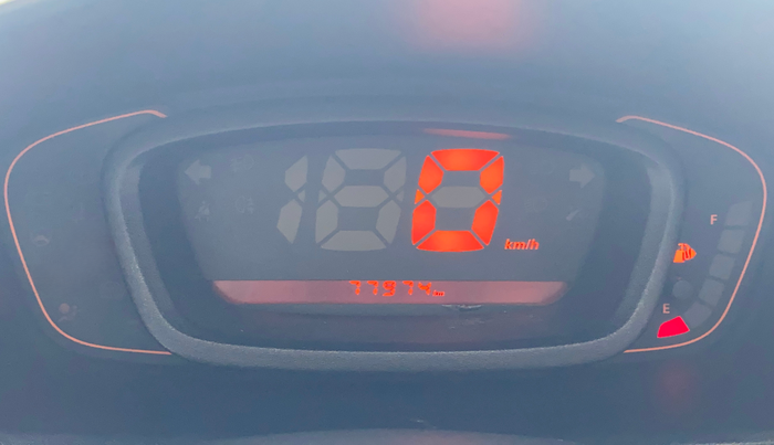 2015 Renault Kwid RXT 0.8, Petrol, Manual, 77,936 km, Odometer Image