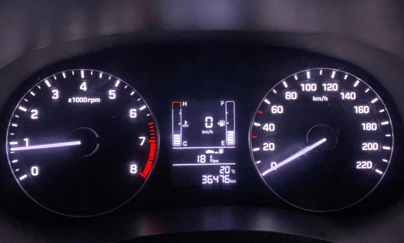 2019 Hyundai Creta EX 1.6 PETROL, Petrol, Manual, 36,647 km, Odometer Image
