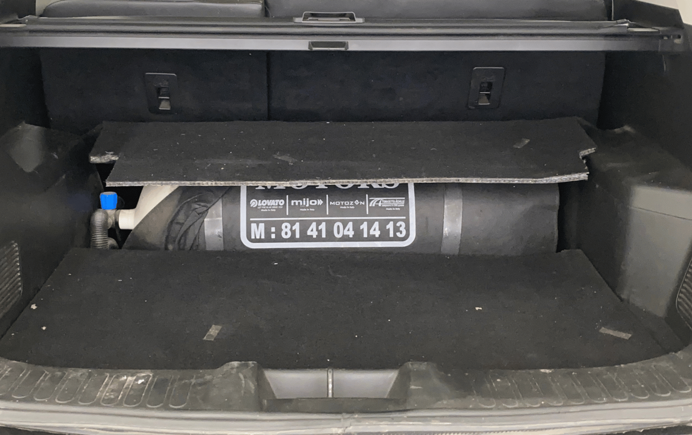 2019 MG HECTOR SHARP 1.5 DCT PETROL, CNG, Automatic, 89,506 km, Boot Inside