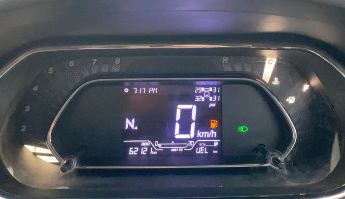 2023 Tata TIGOR XZA PLUS PETROL, Petrol, Automatic, 62,120 km, Odometer Image