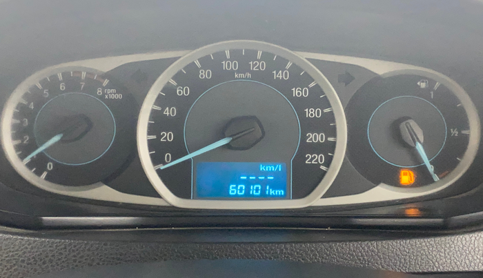 2017 Ford Figo Aspire TITANIUM 1.2 PETROL, CNG, Manual, 59,181 km, Odometer Image
