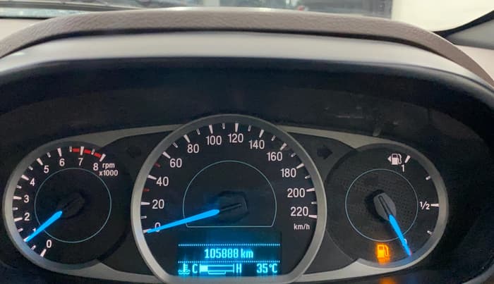 2019 Ford FREESTYLE TITANIUM 1.2 PETROL, Petrol, Manual, 1,05,881 km, Odometer Image