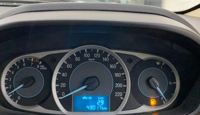 2016 Ford Figo Aspire TREND 1.2 PETROL, Petrol, Manual, 42,969 km, Odometer Image