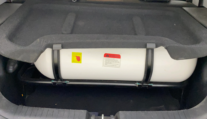 2023 Hyundai EXTER SX 1.2 CNG MT, CNG, Manual, 24,594 km, Boot Inside