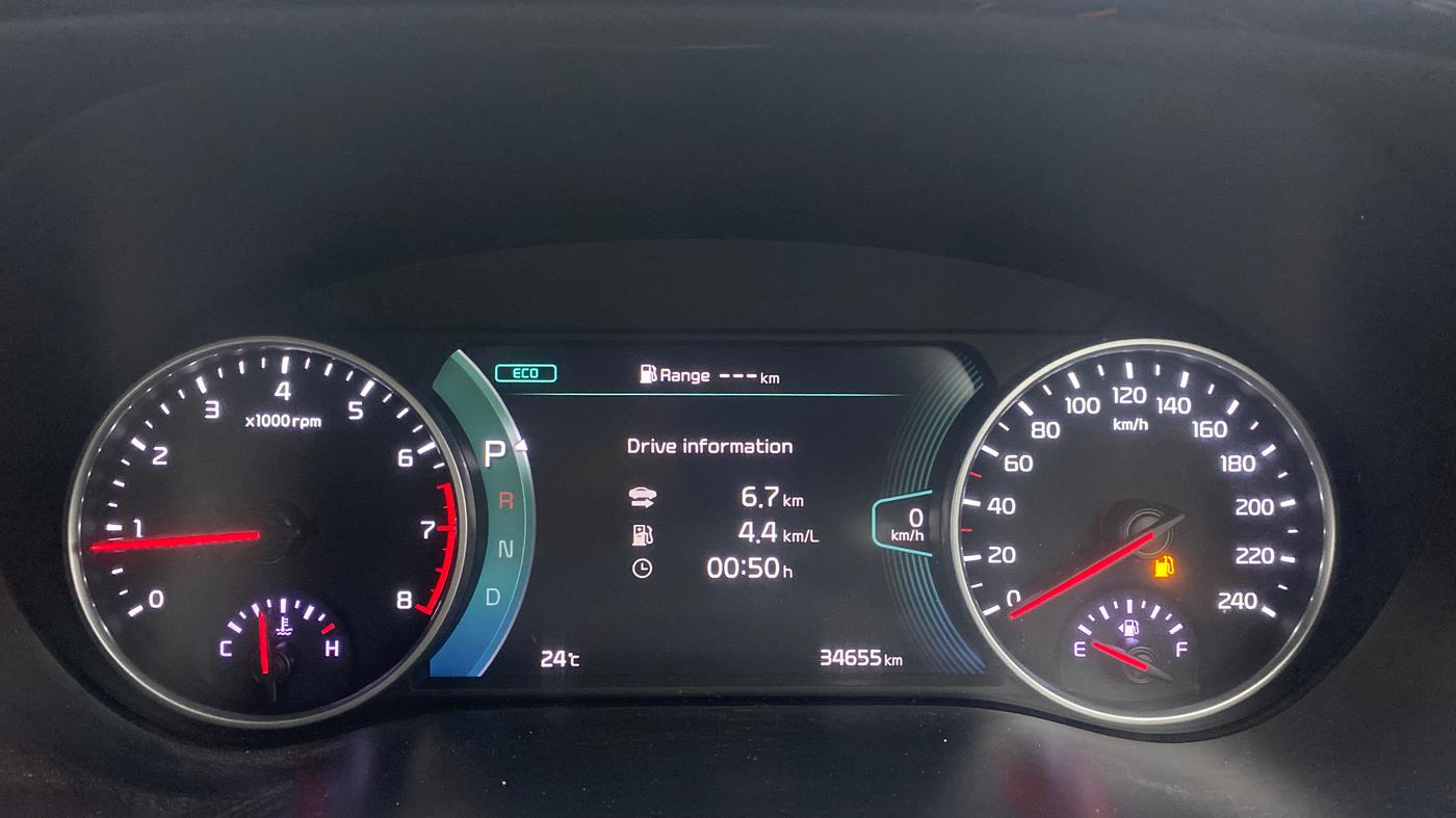 2019 KIA SELTOS GTX PLUS DCT 1.4 PETROL, Petrol, Automatic, 34,655 km, Odometer Image