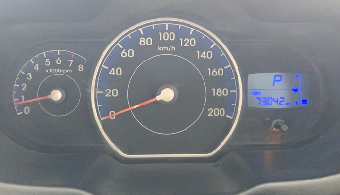 2012 Hyundai i10 SPORTZ 1.2 AT, Petrol, Automatic, 72,999 km, Odometer Image