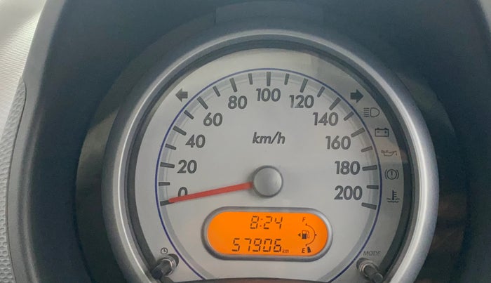 2012 Maruti Ritz VXI, Petrol, Manual, 57,862 km, Odometer Image