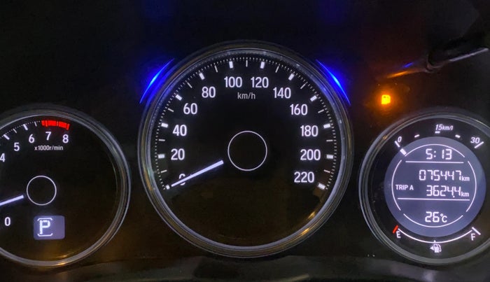 2018 Honda City 1.5L I-VTEC VX CVT, Petrol, Automatic, 75,437 km, Odometer Image