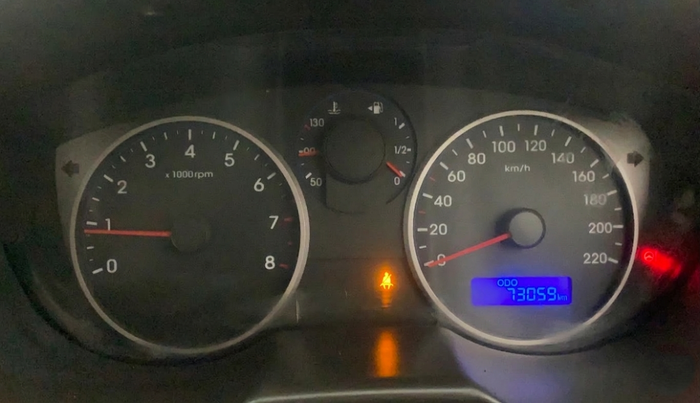 2013 Hyundai i20 MAGNA 1.2, Petrol, Manual, 73,013 km, Odometer Image