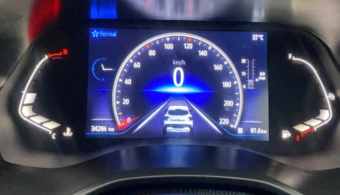 2021 Renault Kiger RXZ TURBO MT, Petrol, Manual, 34,281 km, Odometer Image