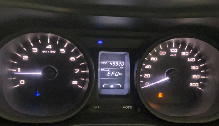 2018 Tata NEXON XT PETROL, Petrol, Manual, 49,920 km, Odometer Image