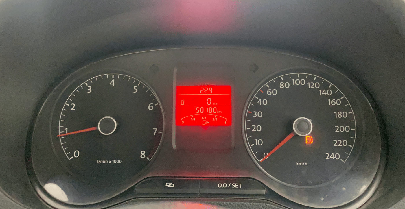 2013 Volkswagen Polo HIGHLINE1.2L, Petrol, Manual, 50,087 km, Odometer Image