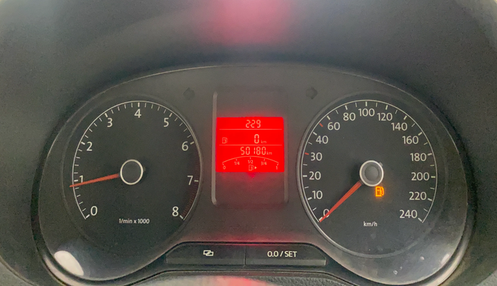 2013 Volkswagen Polo HIGHLINE1.2L, Petrol, Manual, 50,138 km, Odometer Image