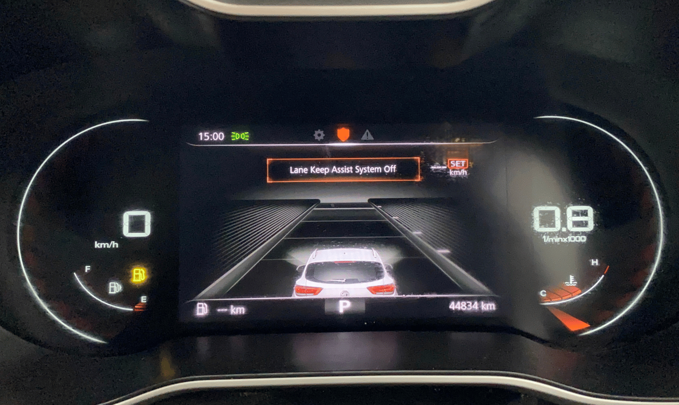 2021 MG ASTOR SAVVY 1.5 CVT S RED, Petrol, Automatic, 44,832 km, Odometer Image