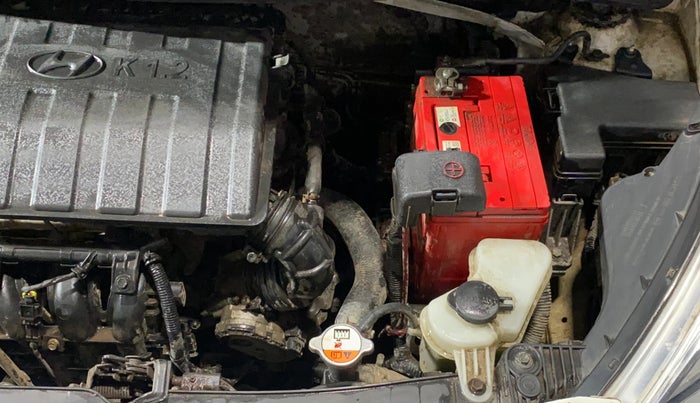 2014 Hyundai Grand i10 SPORTZ 1.2 KAPPA VTVT, Petrol, Manual, 30,174 km, Engine View - Left