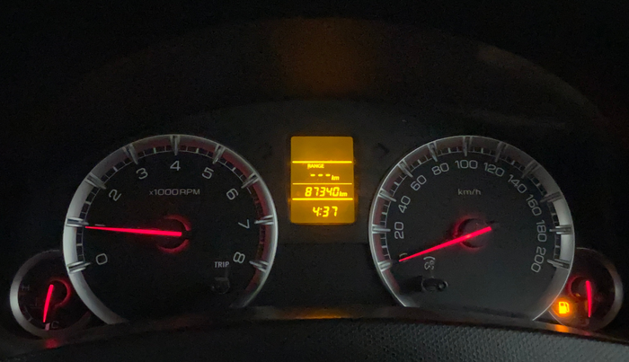 2014 Maruti Swift Dzire VXI, Petrol, Manual, 87,291 km, Odometer Image