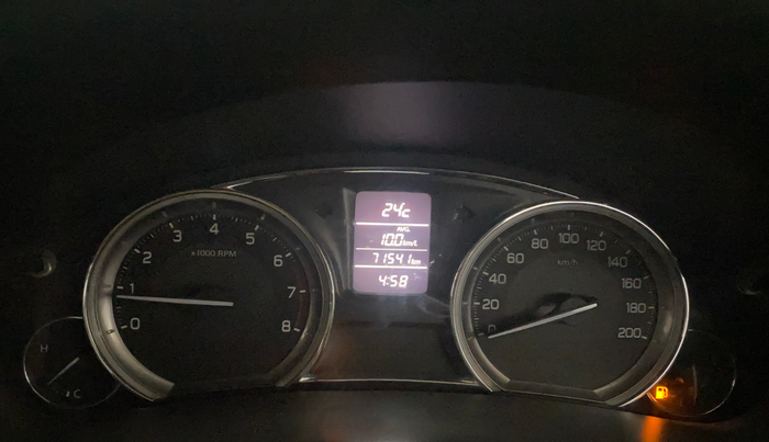 2018 Maruti Ciaz DELTA 1.4 MT PETROL, CNG, Manual, 71,532 km, Odometer Image