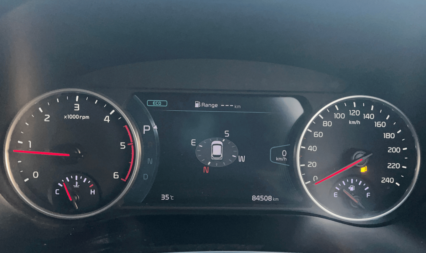 2019 KIA SELTOS GTX PLUS AT 1.5 DIESEL, Diesel, Automatic, 84,492 km, Odometer Image