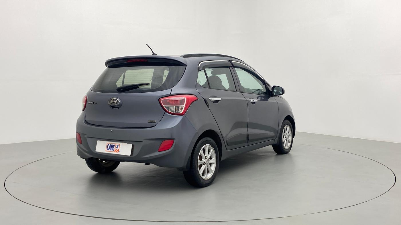 2014 Hyundai Grand i10 ASTA 1.2 KAPPA VTVT, Petrol, Manual, 65,395 km, Right Back Diagonal