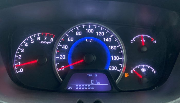 2014 Hyundai Grand i10 ASTA 1.2 KAPPA VTVT, Petrol, Manual, 65,395 km, Odometer Image