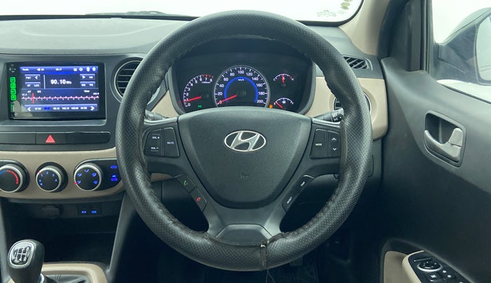 2014 Hyundai Grand i10 ASTA 1.2 KAPPA VTVT, Petrol, Manual, 65,395 km, Steering Wheel Close Up