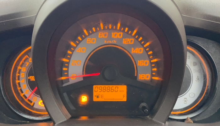 2013 Honda Brio S MT, CNG, Manual, 98,861 km, Odometer Image