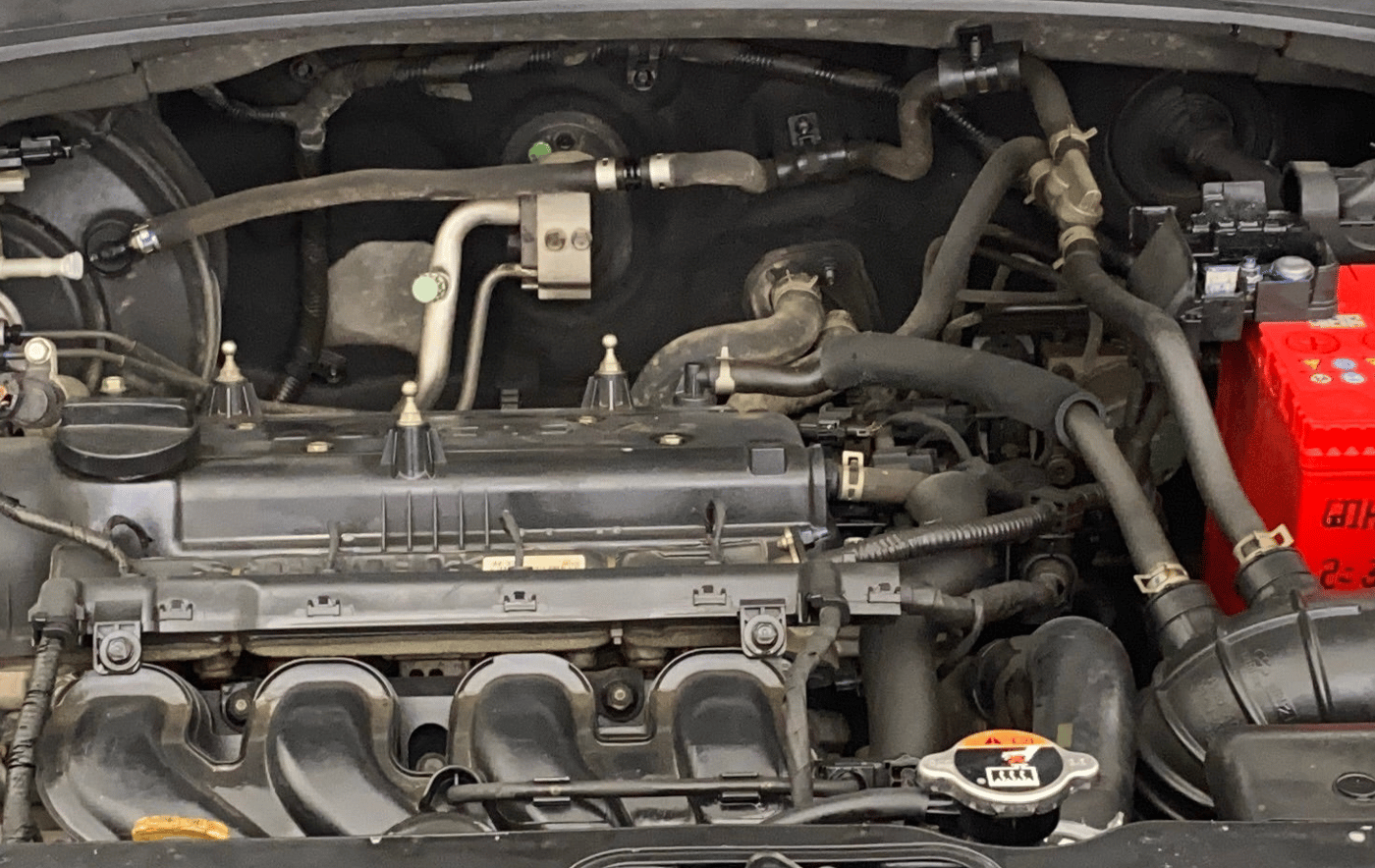 2019 Hyundai Creta SX AT 1.6 PETROL, Petrol, Automatic, 1,39,342 km, Engine View
