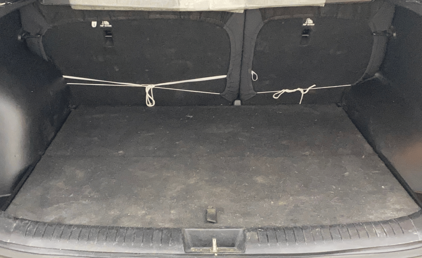 2019 Hyundai Creta SX AT 1.6 PETROL, Petrol, Automatic, 1,39,342 km, Boot Inside