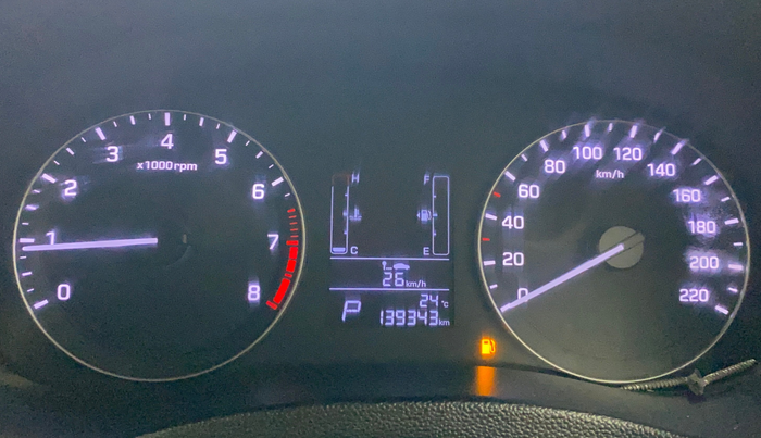 2019 Hyundai Creta SX AT 1.6 PETROL, Petrol, Automatic, 1,39,342 km, Odometer Image